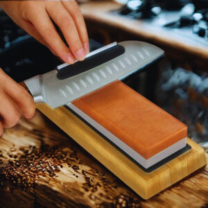 Piedra afiladora de cuchillería